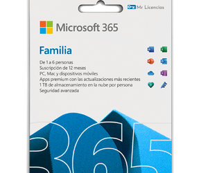 Office 365 Familia (1 Año 6 Usuarios)