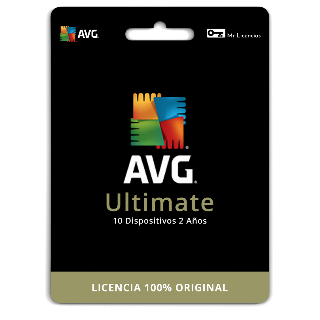 AVG Ultimate 10 Dispositivos 2 Años