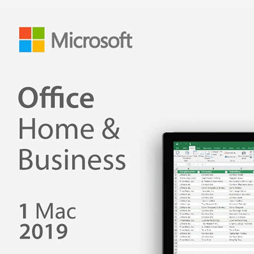 Office 2019 Home and Business for MAC